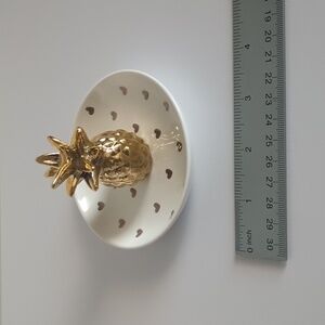 Cute Pineapple Hearts Jewelry Dish!!